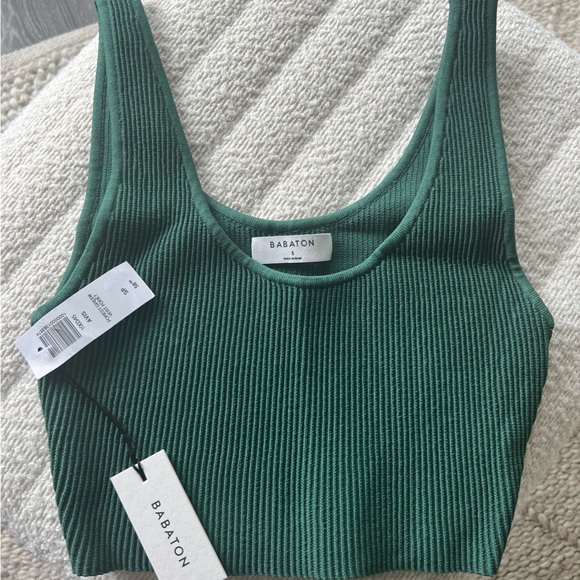 Aritzia Babaton Sculpt Cropped Scoopneck Tank - Picture 8 of 12